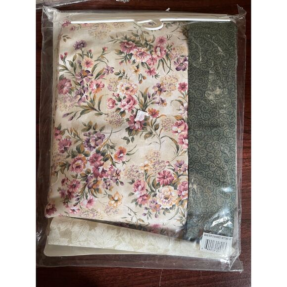 Jo-Ann Fabrics Quilters Basket Quilt Blocks Setting Kit Only. Sealed New Vintage - Picture 3 of 4